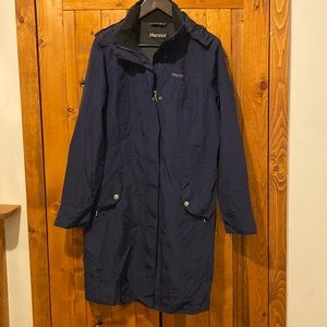Marmot long raincoat